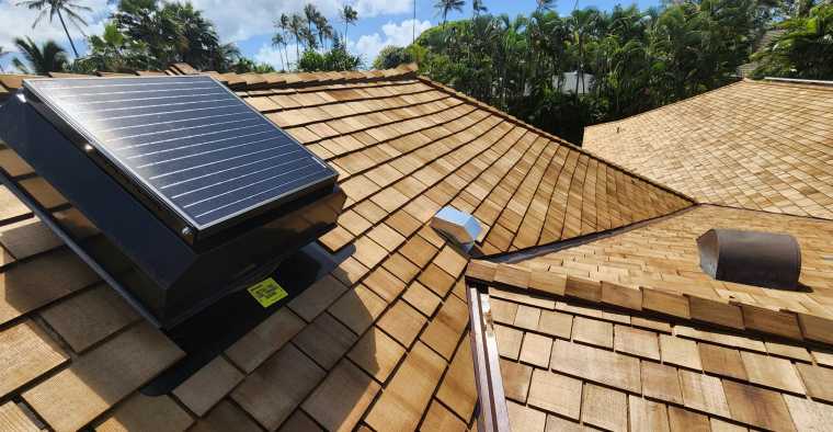 AAA Roofers Hawaii - Kahala Residential Home Wood Roof